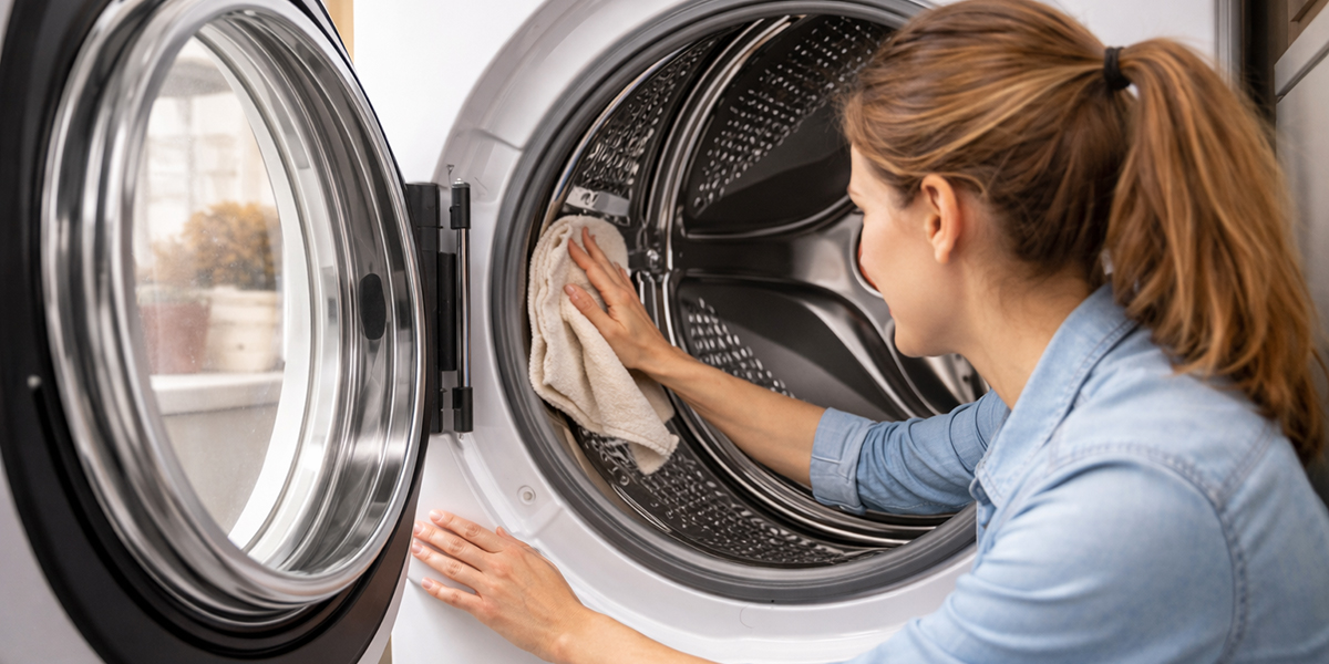 Kurutma Makinesi Doğru Bezle Nasıl Temizlenir?